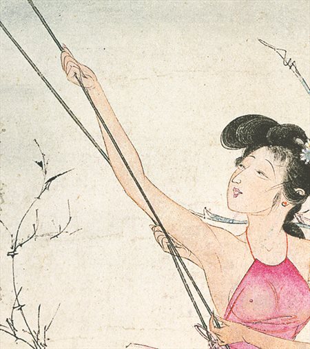 会泽县-胡也佛的仕女画和最知名的金瓶梅秘戏图
